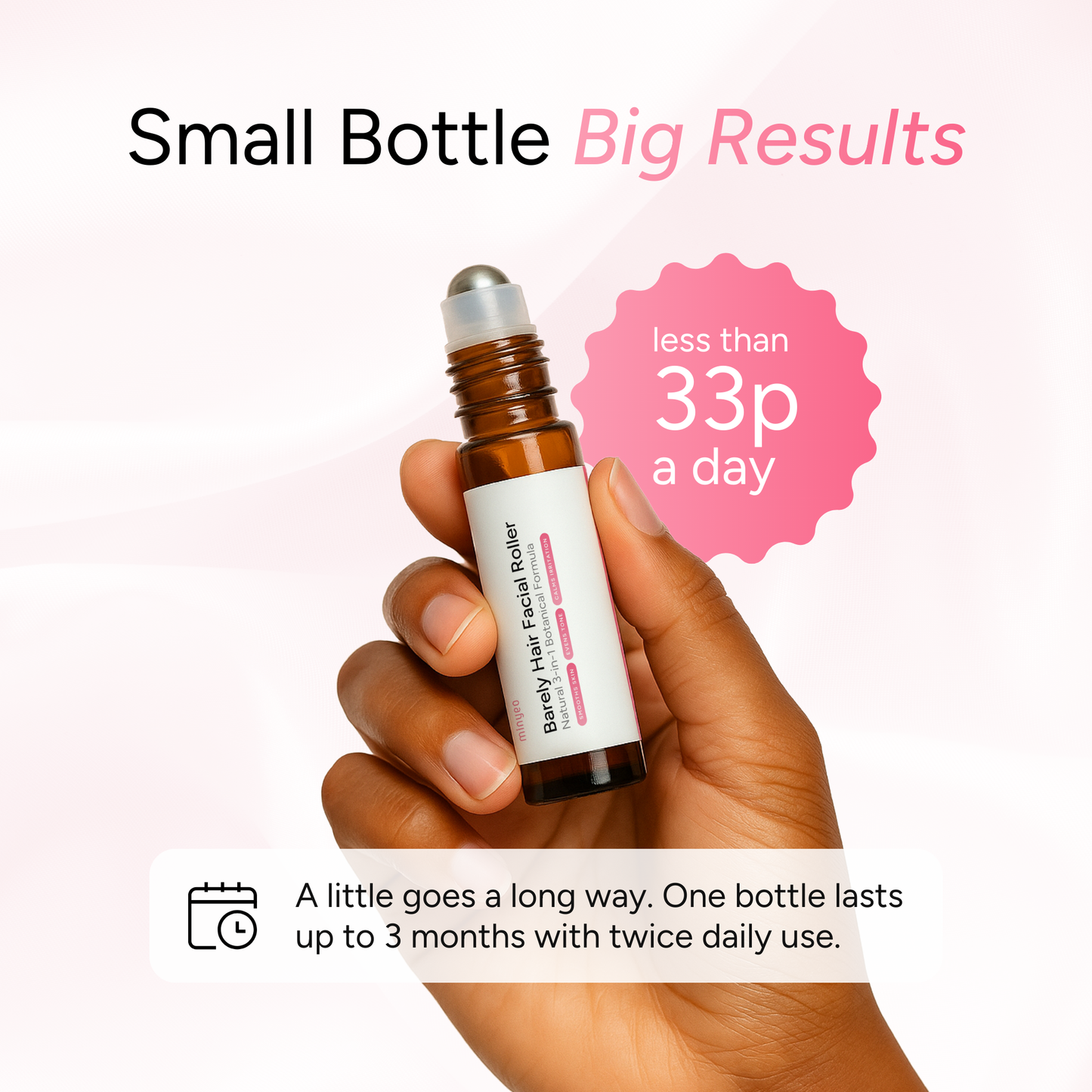 Barely Hair Facial Roller